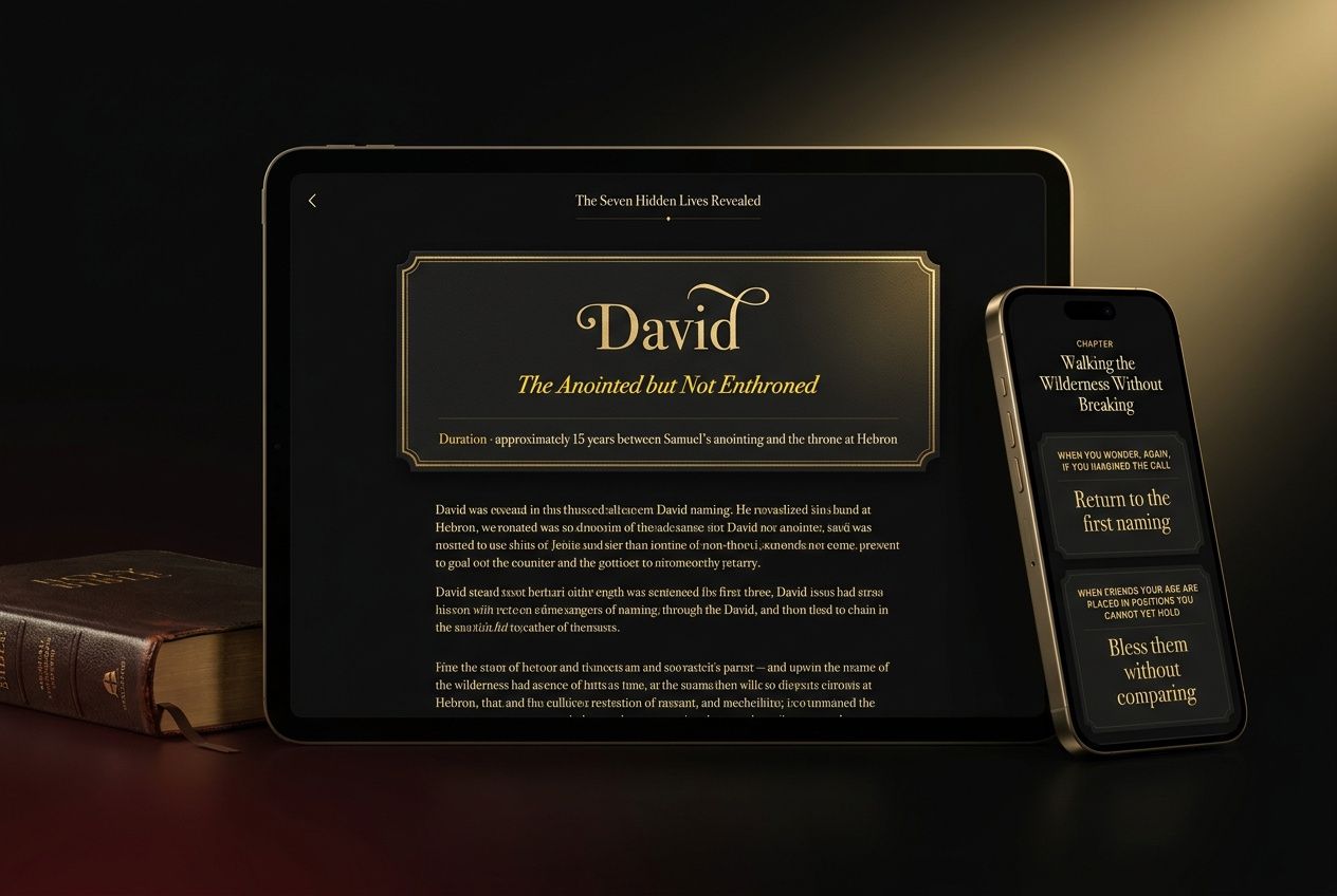 The Seven Hidden Lives Revealed and Walking the Wilderness Without Breaking on iPad and iPhone
