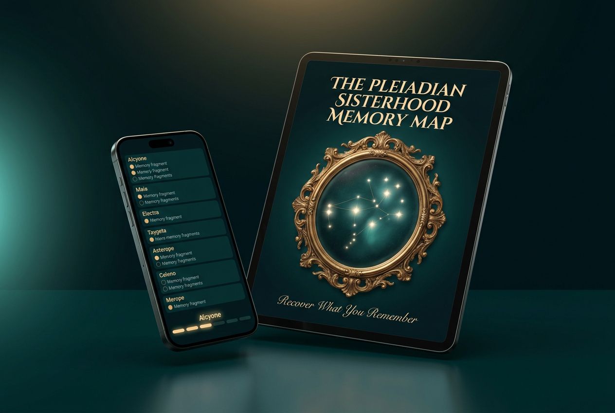 The Pleiadian Sisterhood Memory Map on iPad and iPhone